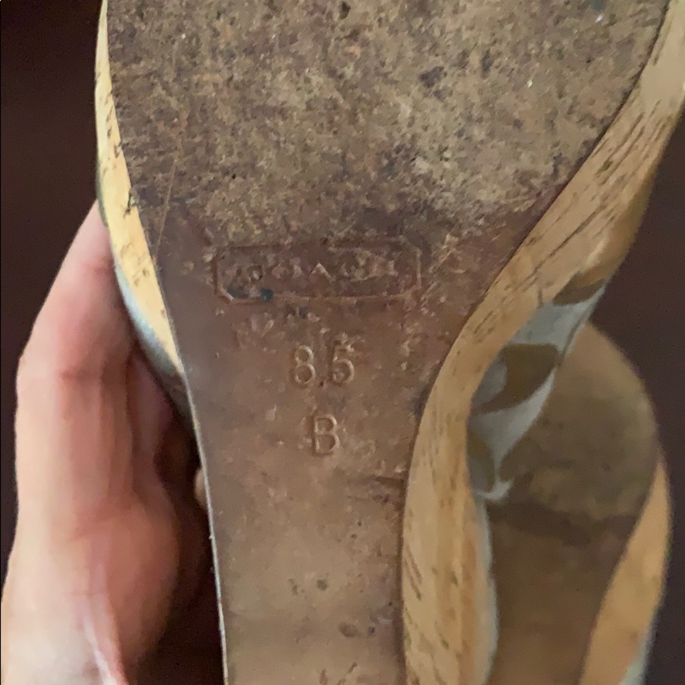 Coach wedge sandals - Picture 2 of 8